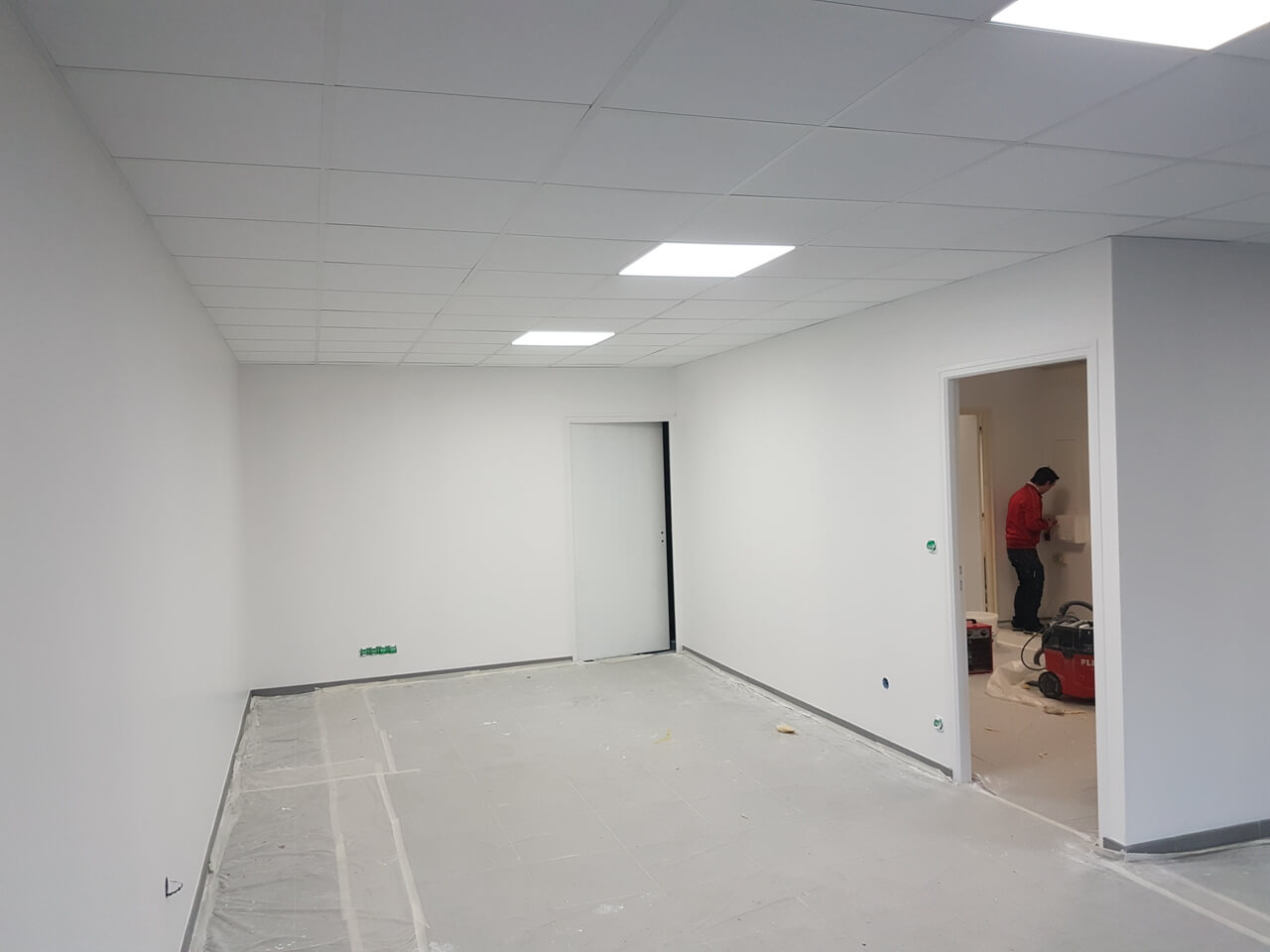 Plafond suspendu