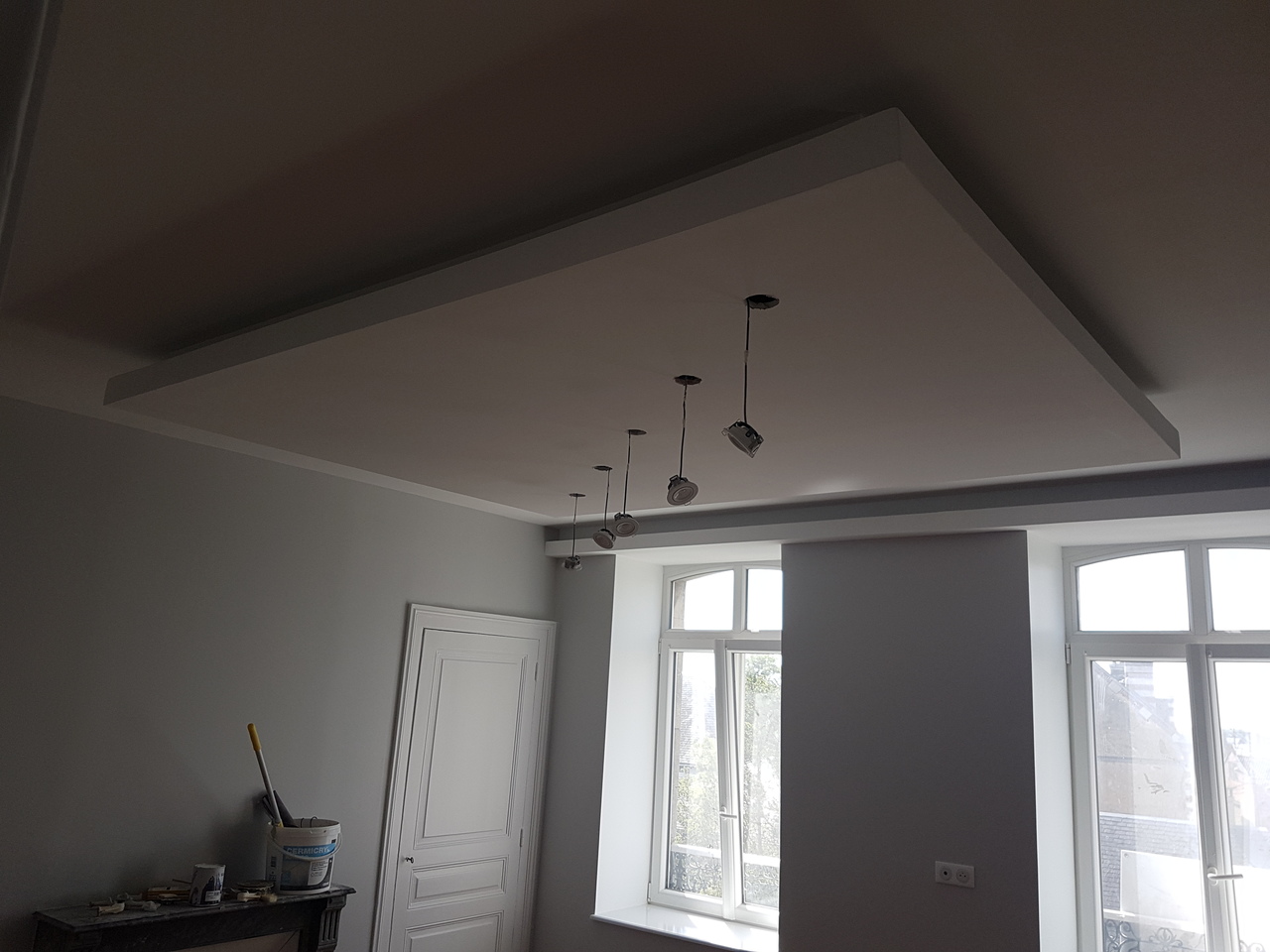 Faux plafond suspendu