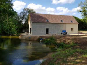 Travaux de rénovation d’une longère à Nouans (72)